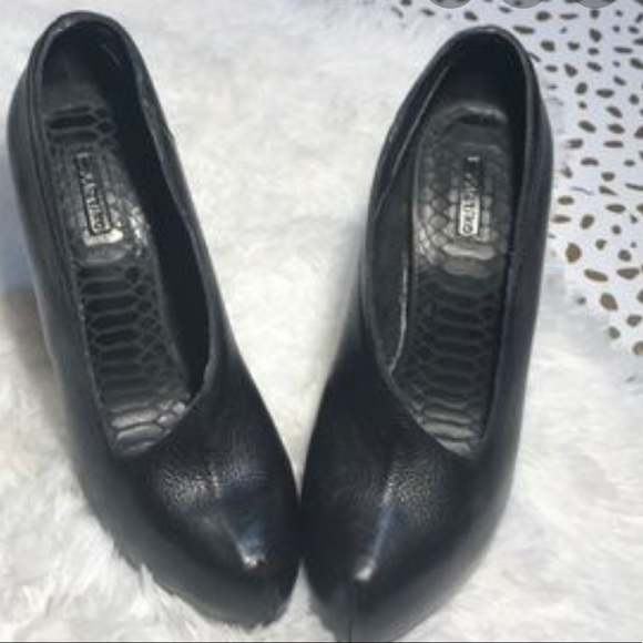 Matiko Jovana asymmetrical Platform Wedges - Picture 1 of 4